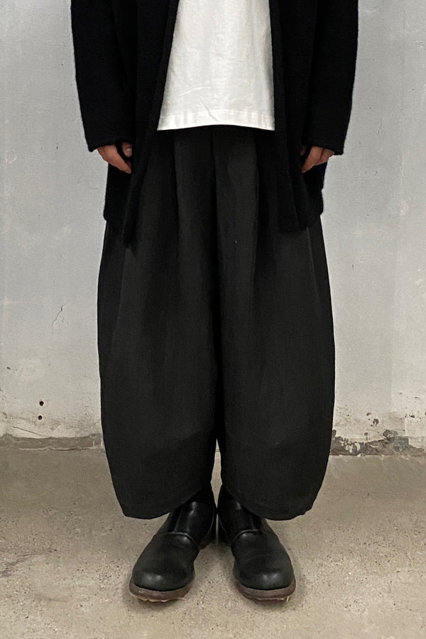 AVIVA JIFEI XUE Cocoon Wide Leg Pants FW22-CWLP-DGRY